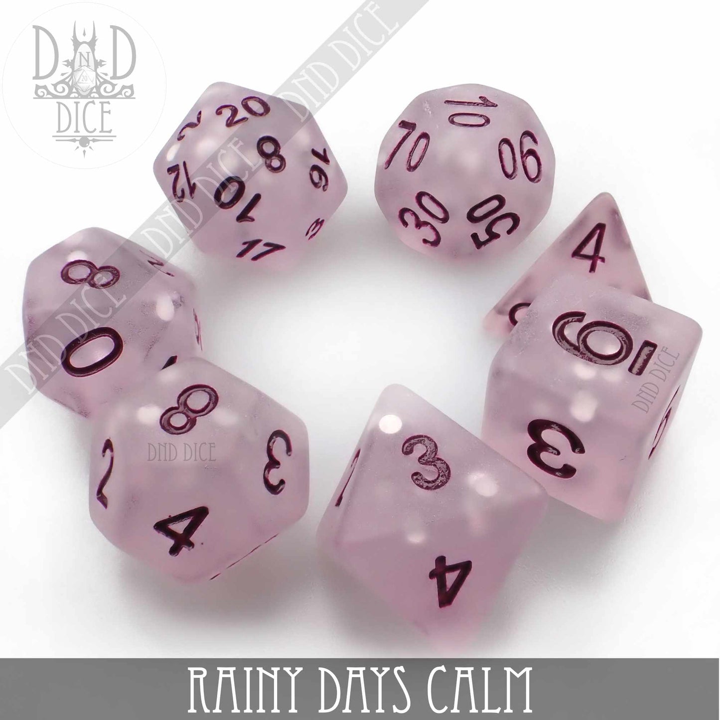 Rainy Days Calm Dice Set