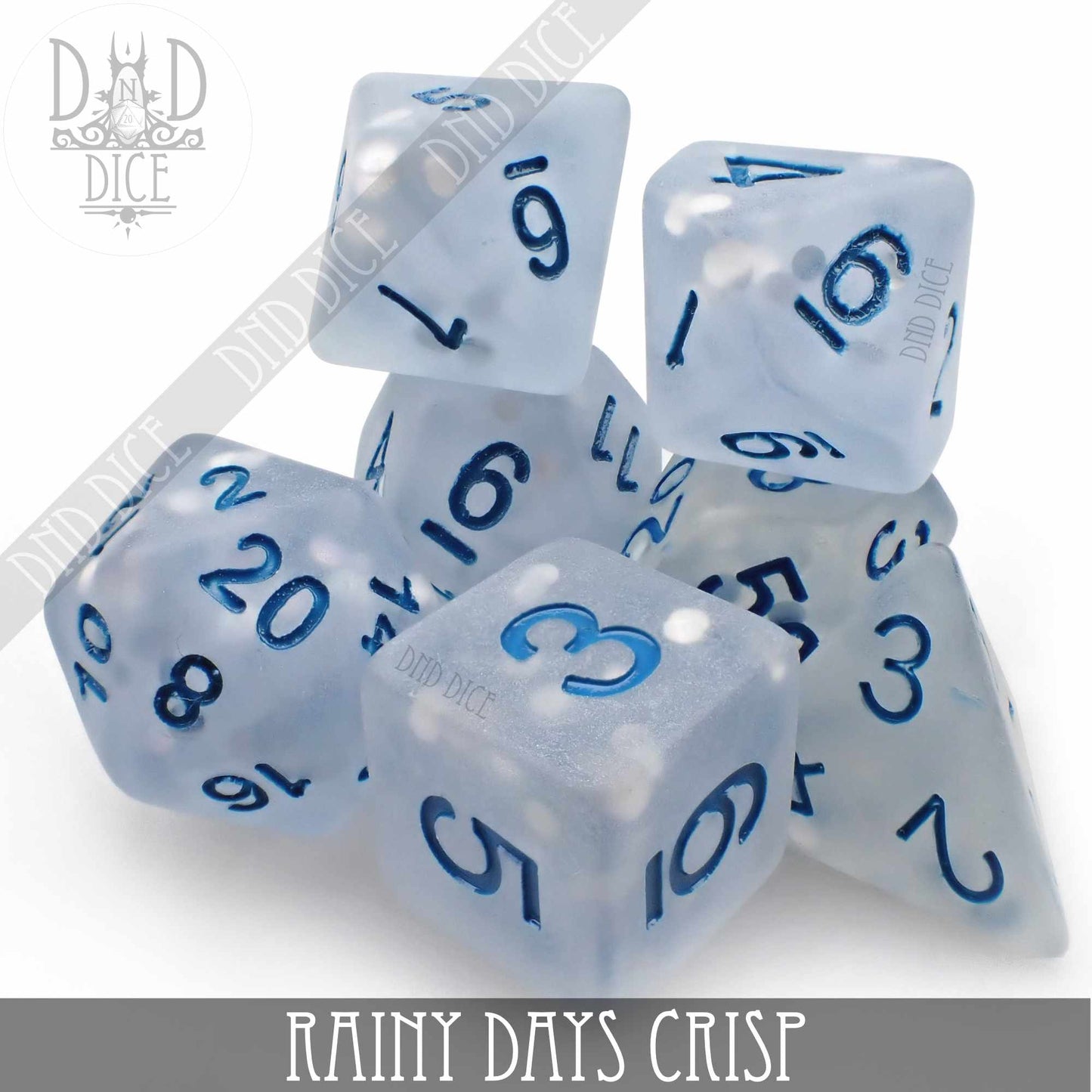 Rainy Days Crisp Dice Set