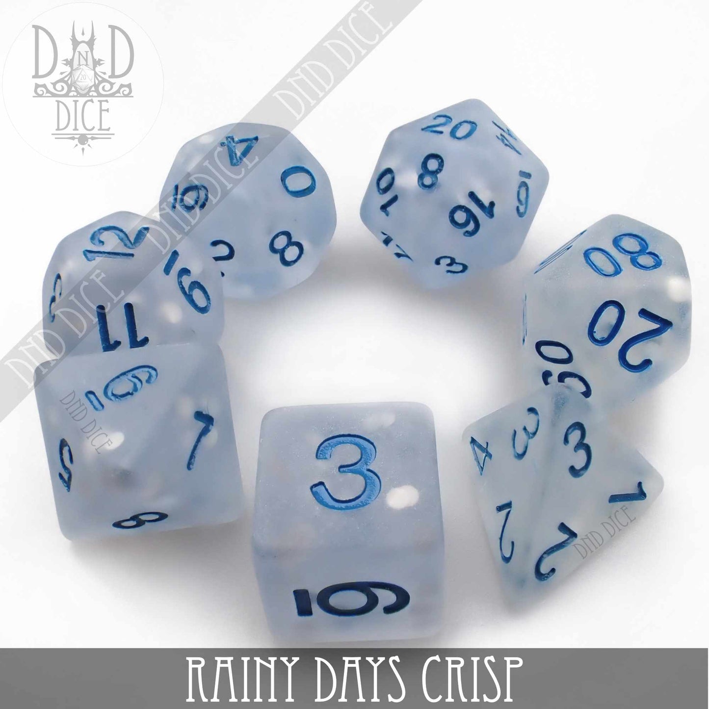 Rainy Days Crisp Dice Set