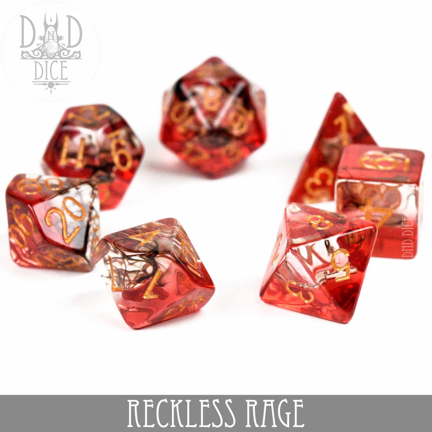 Reckless Rage Dice Set