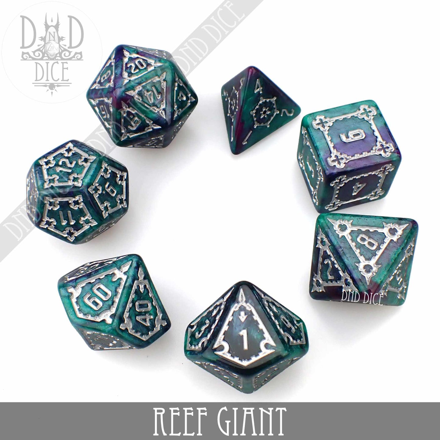 Reef Giant Dice Set (Oversized)