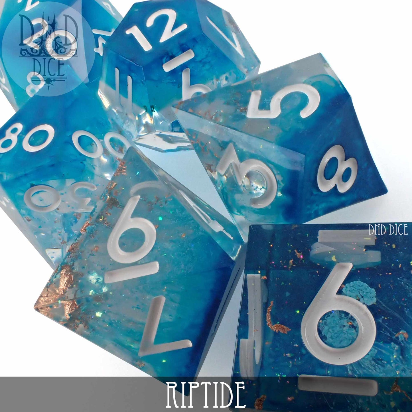 Riptide Handmade Dice Set