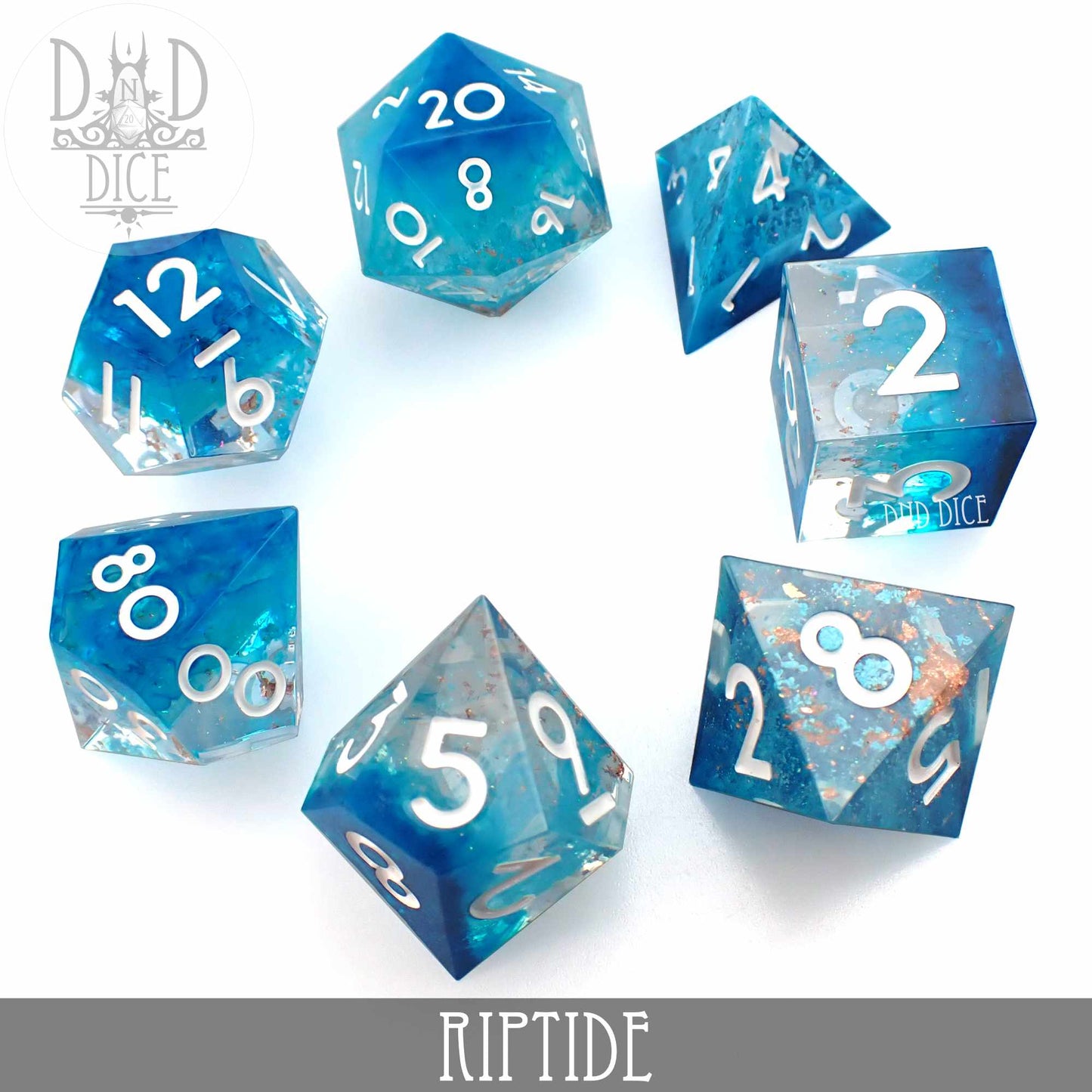 Riptide Handmade Dice Set