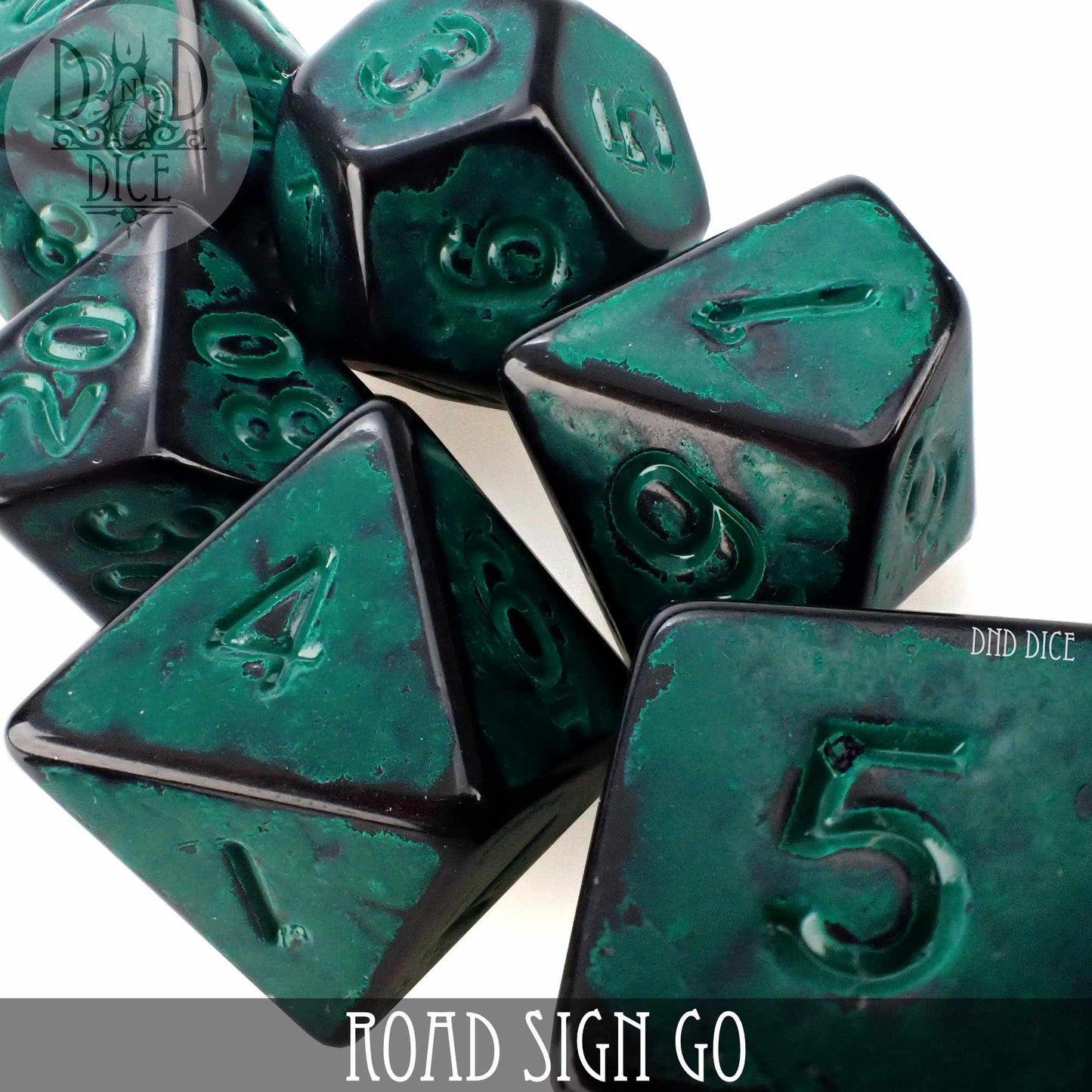 Road Sign Go Dice Set