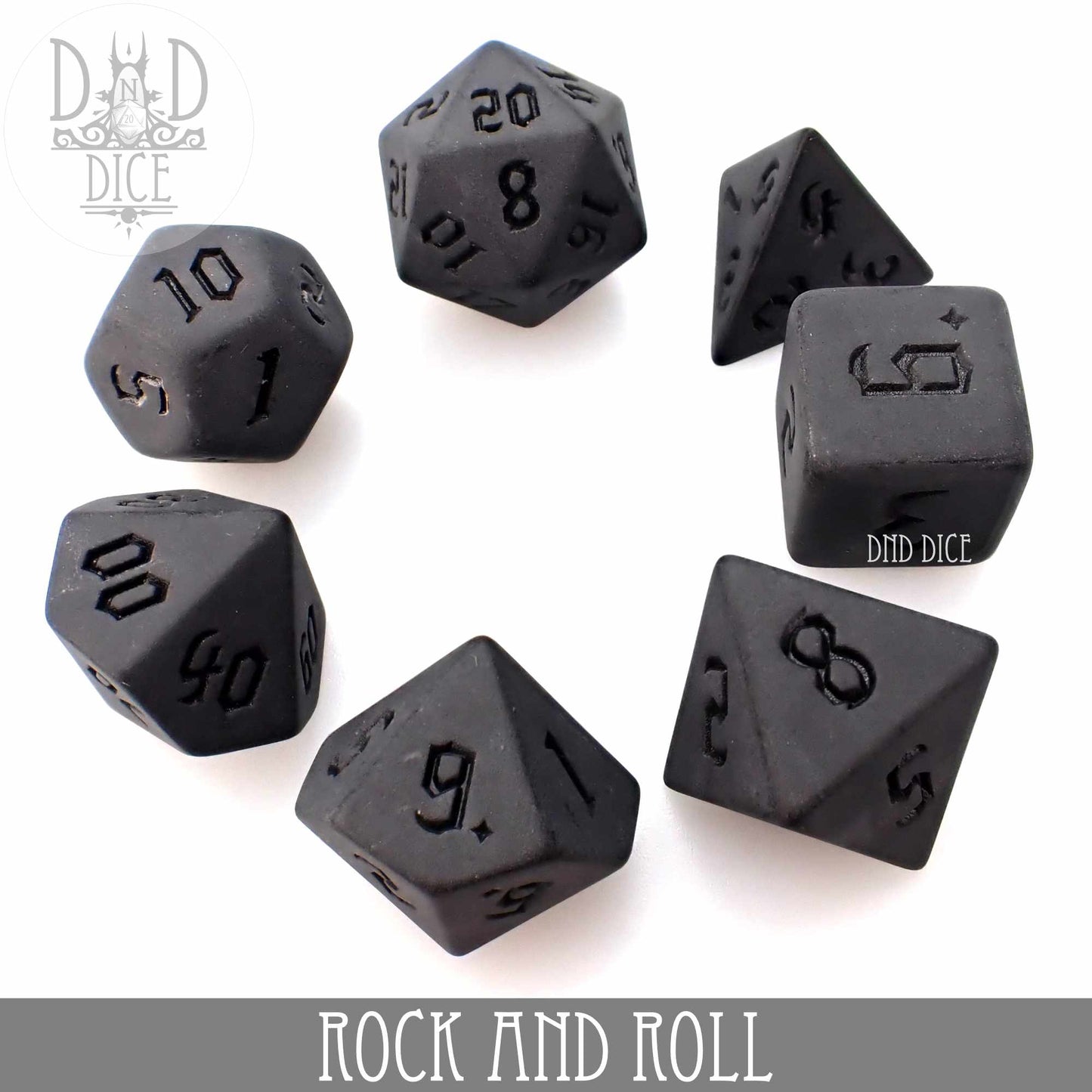 Rock and Roll Dice Set