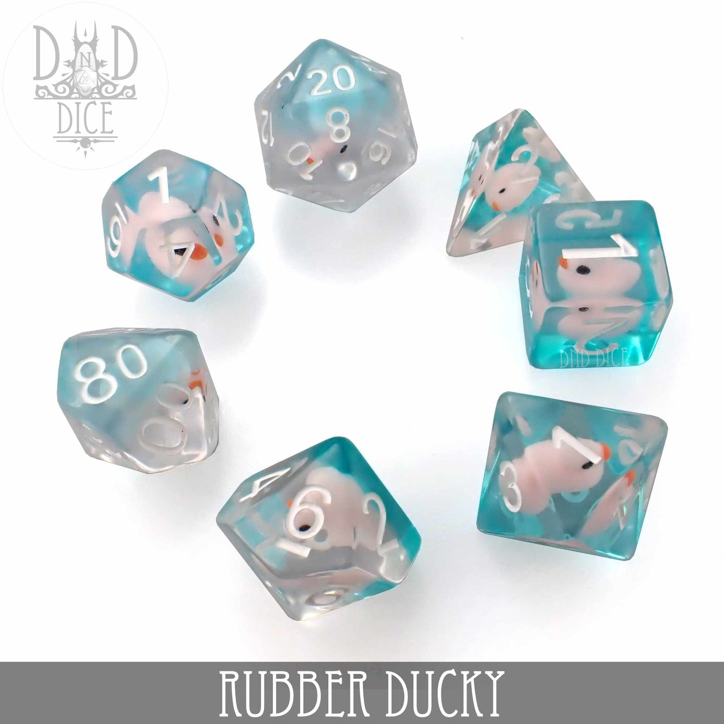 Rubber Ducky Dice Set