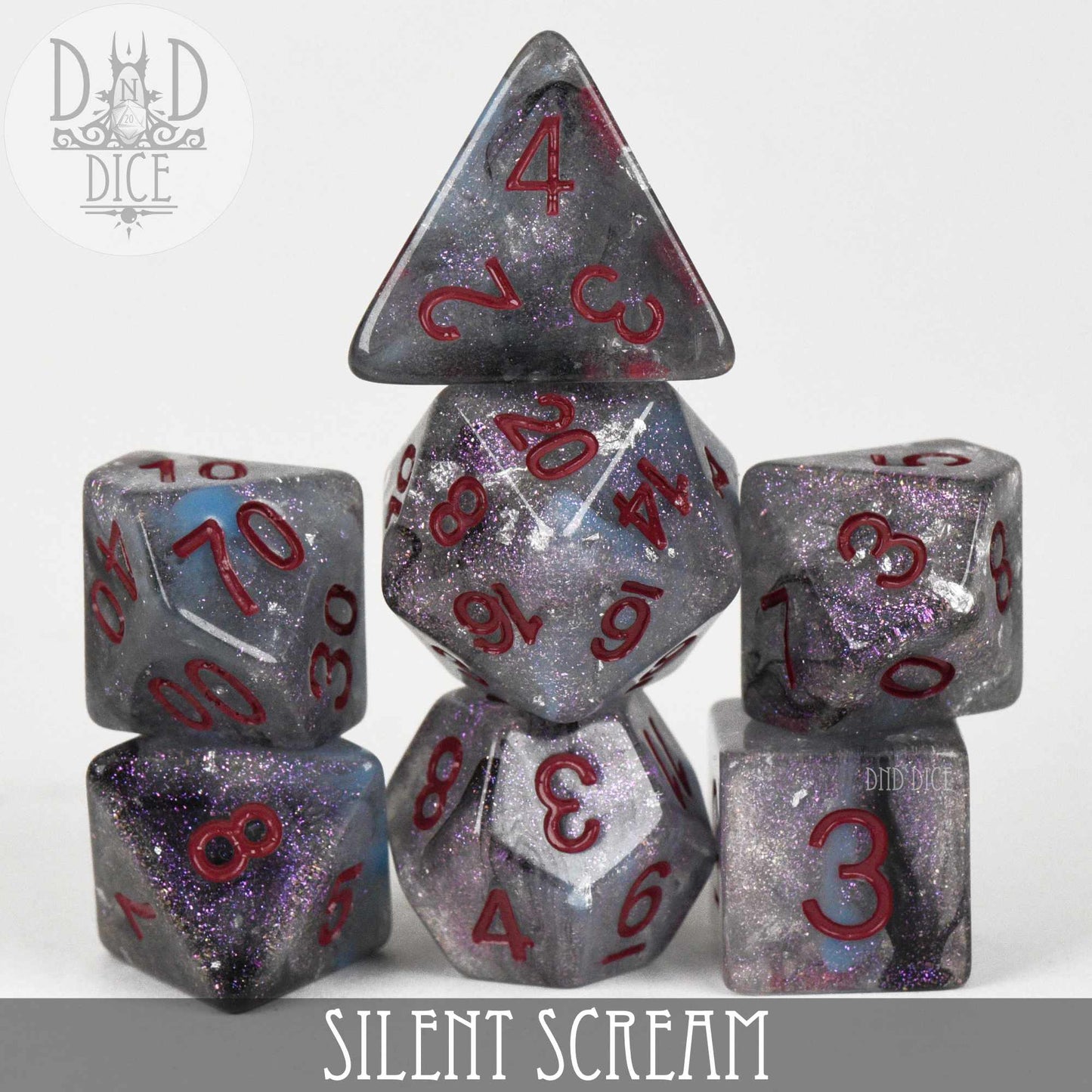 Silent Scream Dice Set