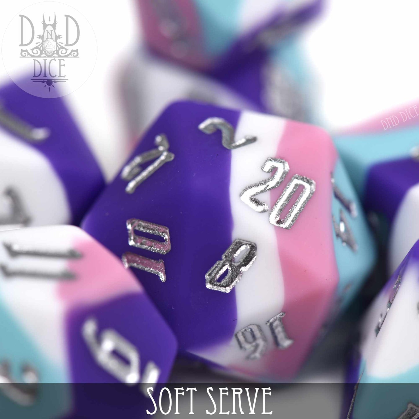 Soft Serve Silicone Dice Set