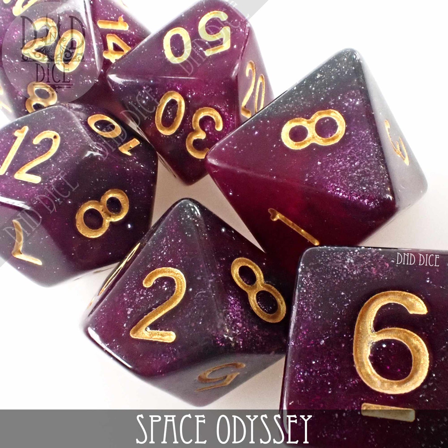 Space Odyssey Galaxy Dice Set