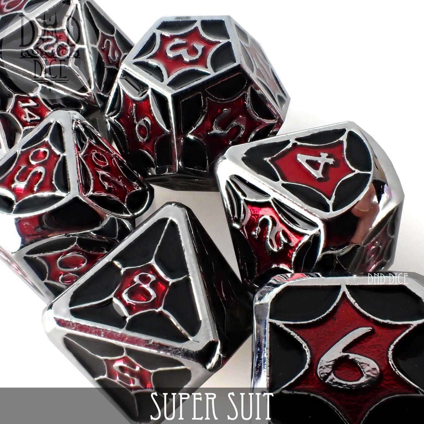 Super Suit Metal Dice Set