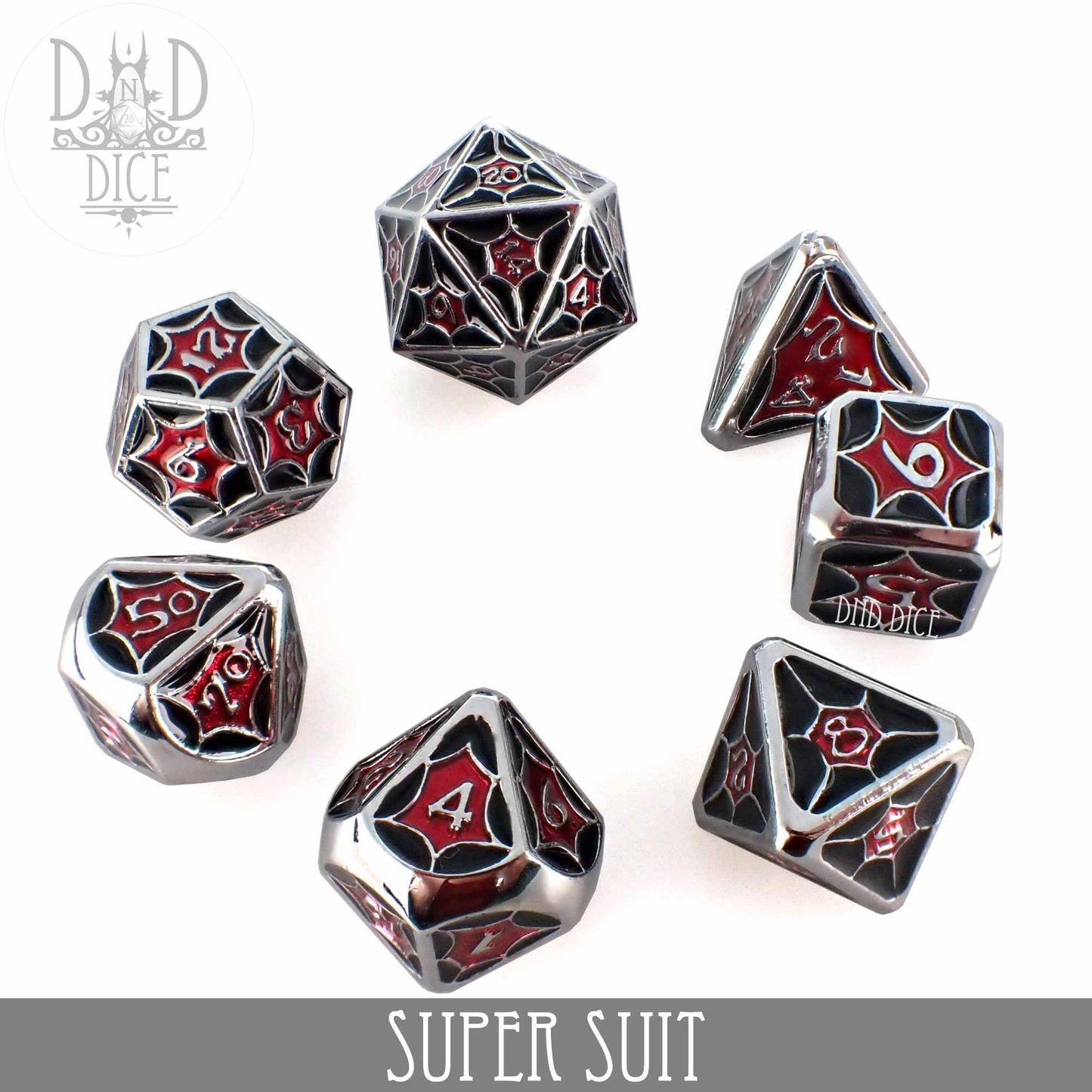 Super Suit Metal Dice Set