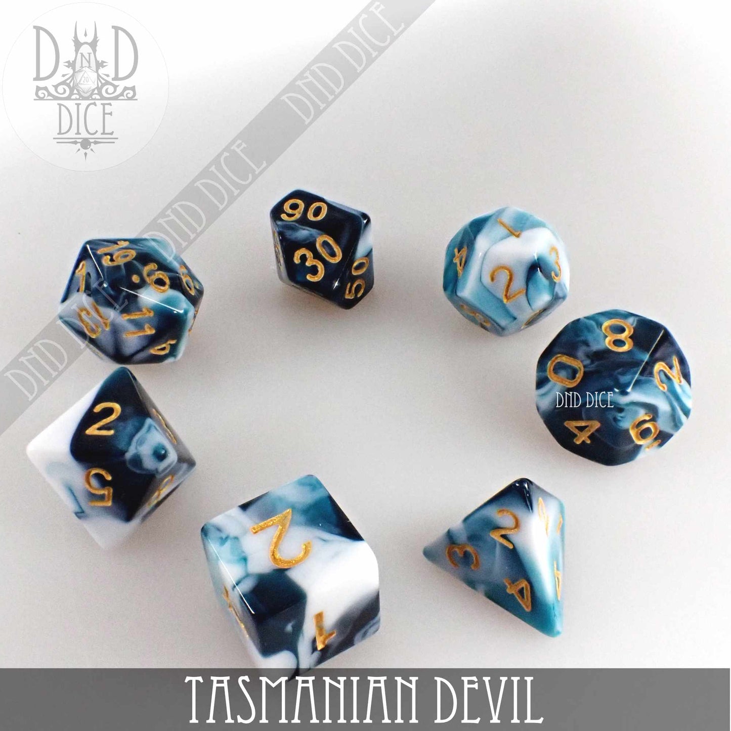 Tasmanian Devil 7 or 11 Dice Set