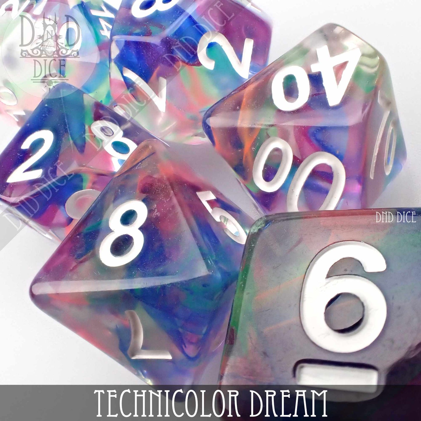 Technicolor Dream Dice Set