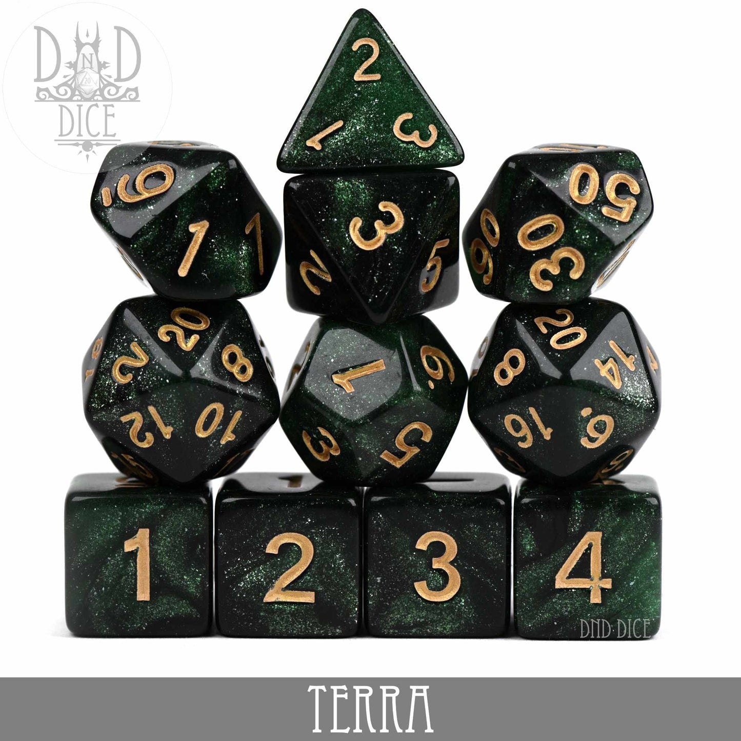 Terra Galaxy 7 or 11 Dice Set