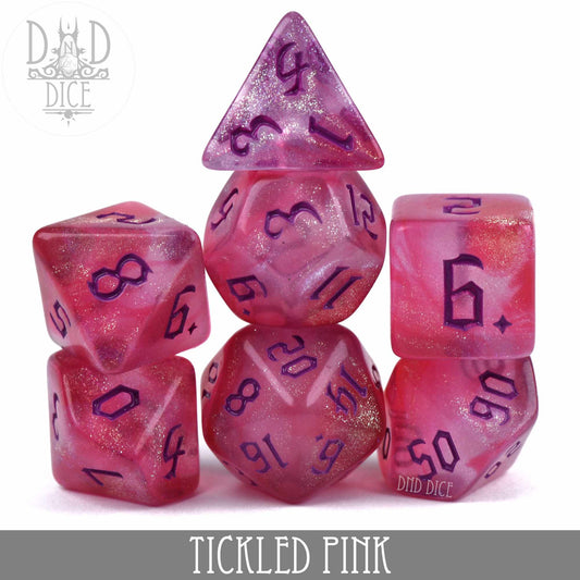 Tickled Pink Dice Set