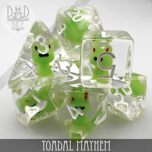 Toadal Mayhem Dice Set