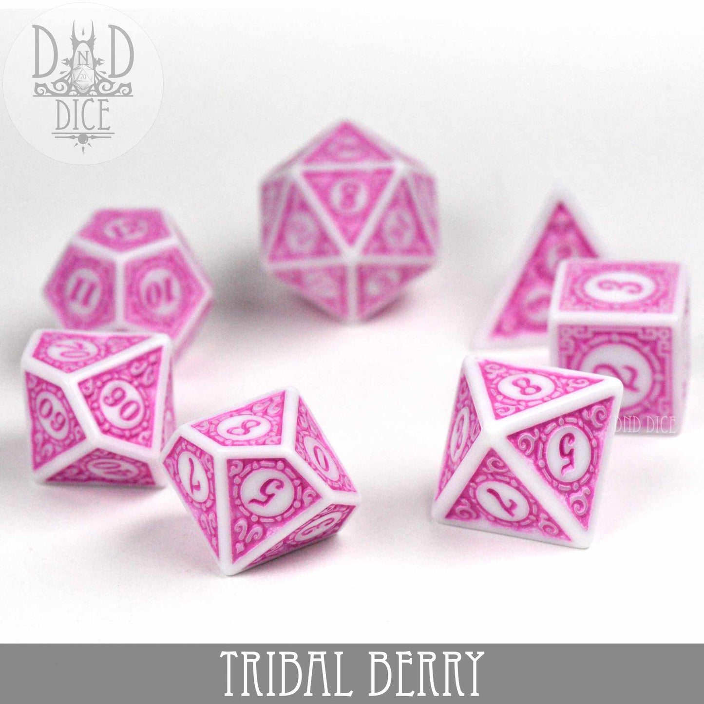 Tribal Berry Dice Set