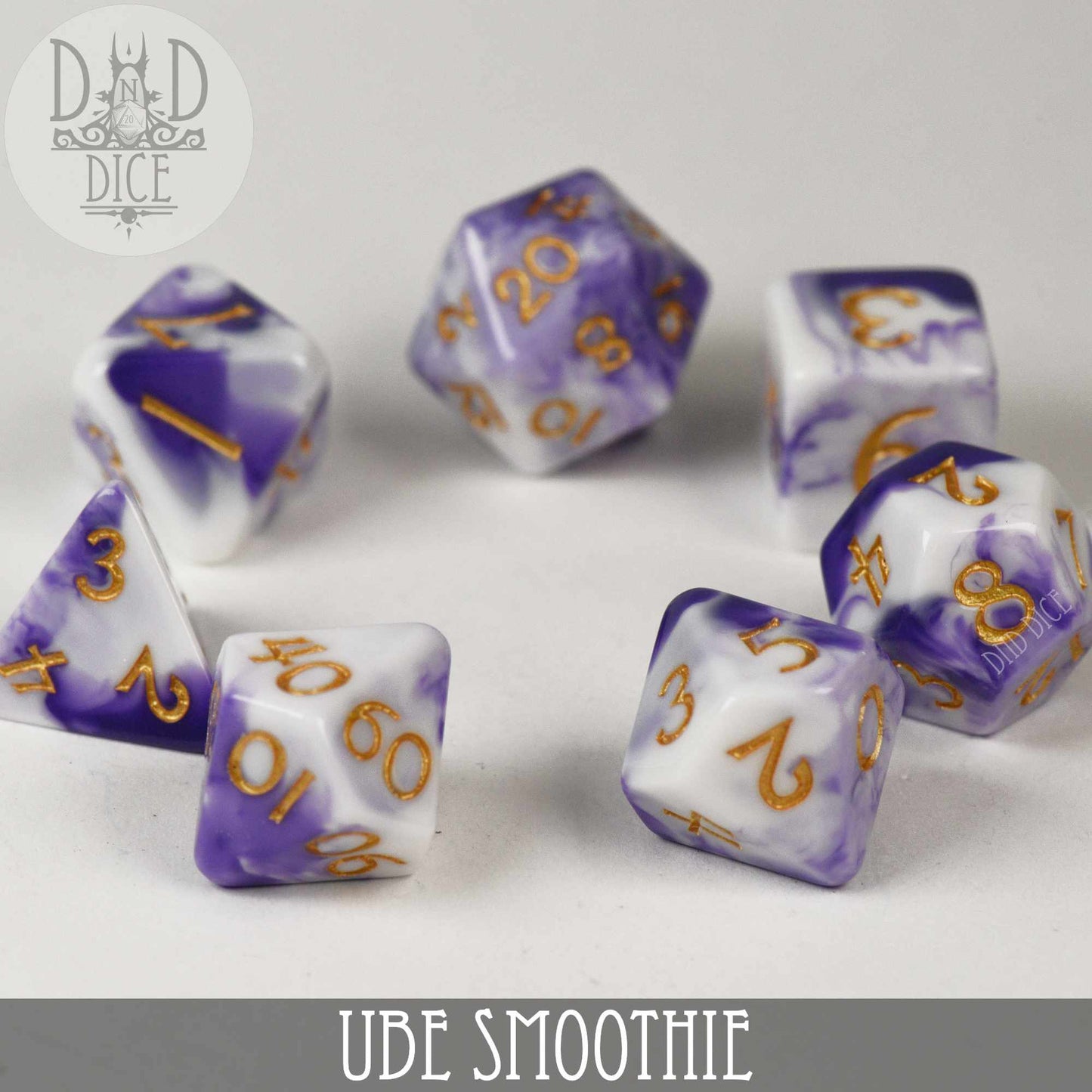 Ube Smoothie Dice Set