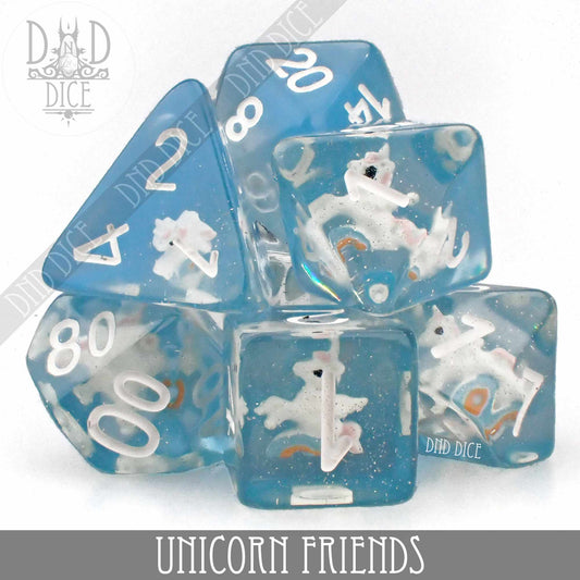 Unicorn Friends Dice Set