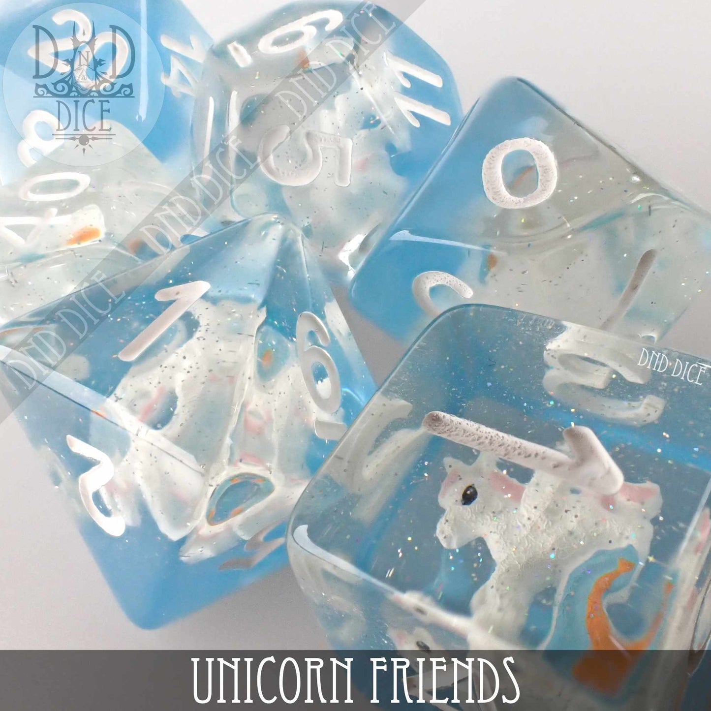 Unicorn Friends Dice Set