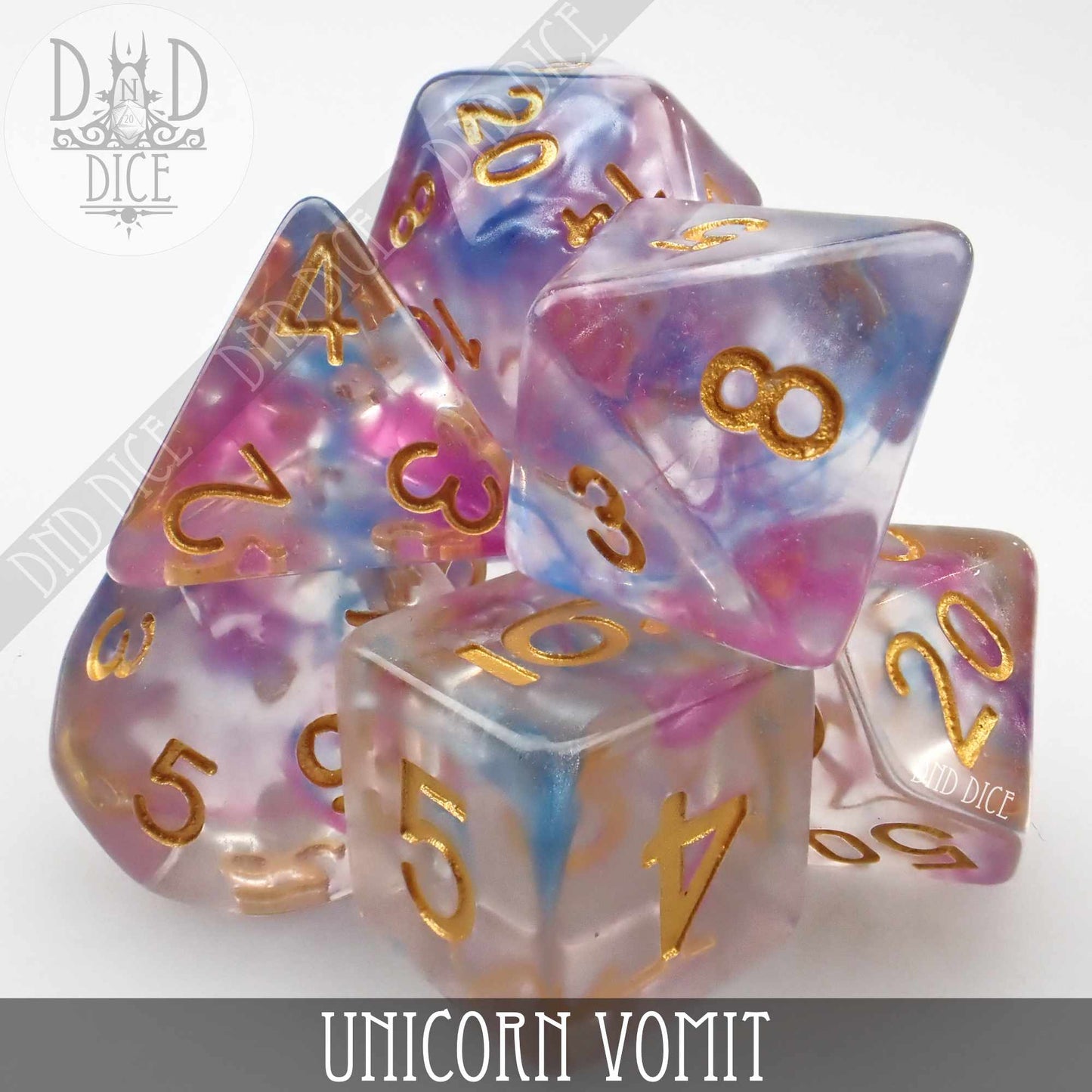 Unicorn Vomit Dice Set