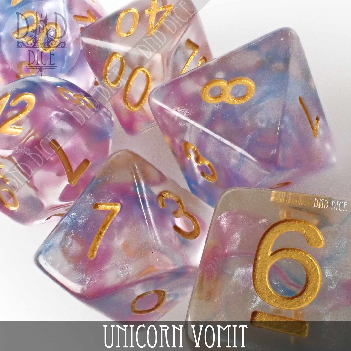 Unicorn Vomit Dice Set