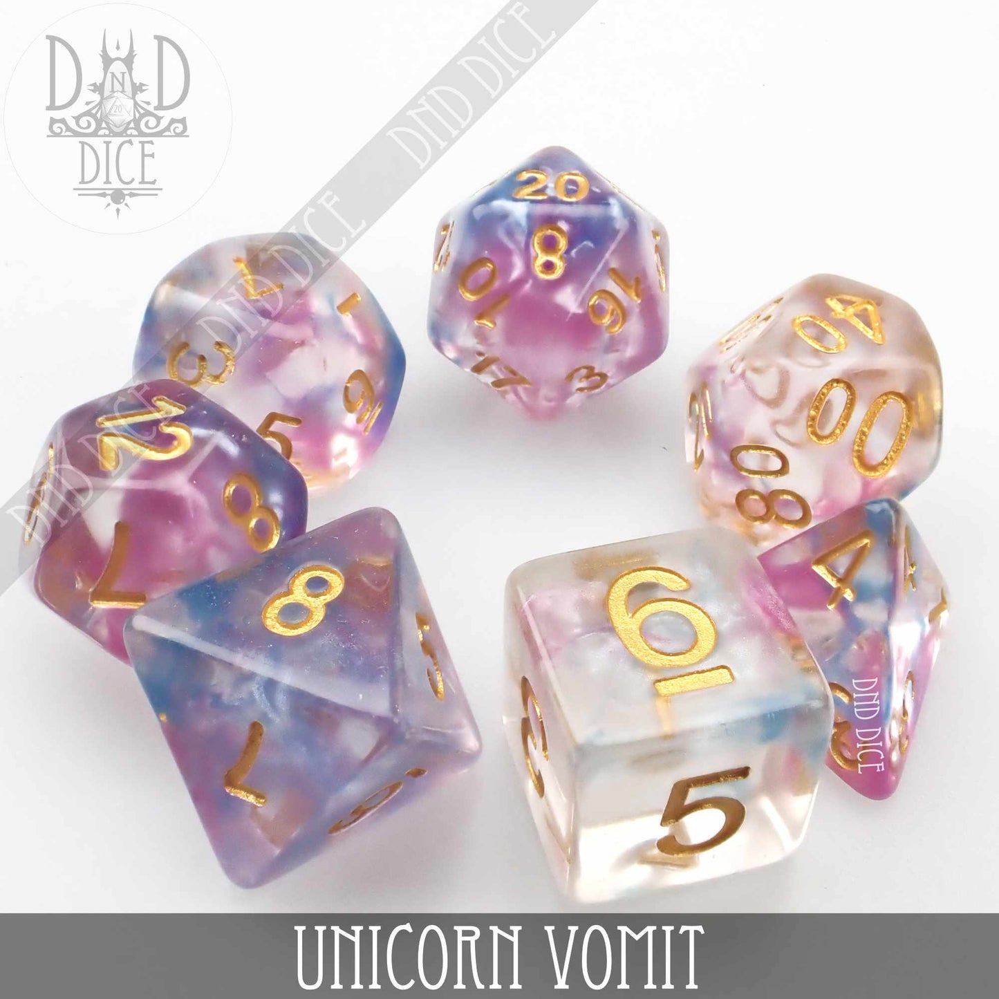 Unicorn Vomit Dice Set