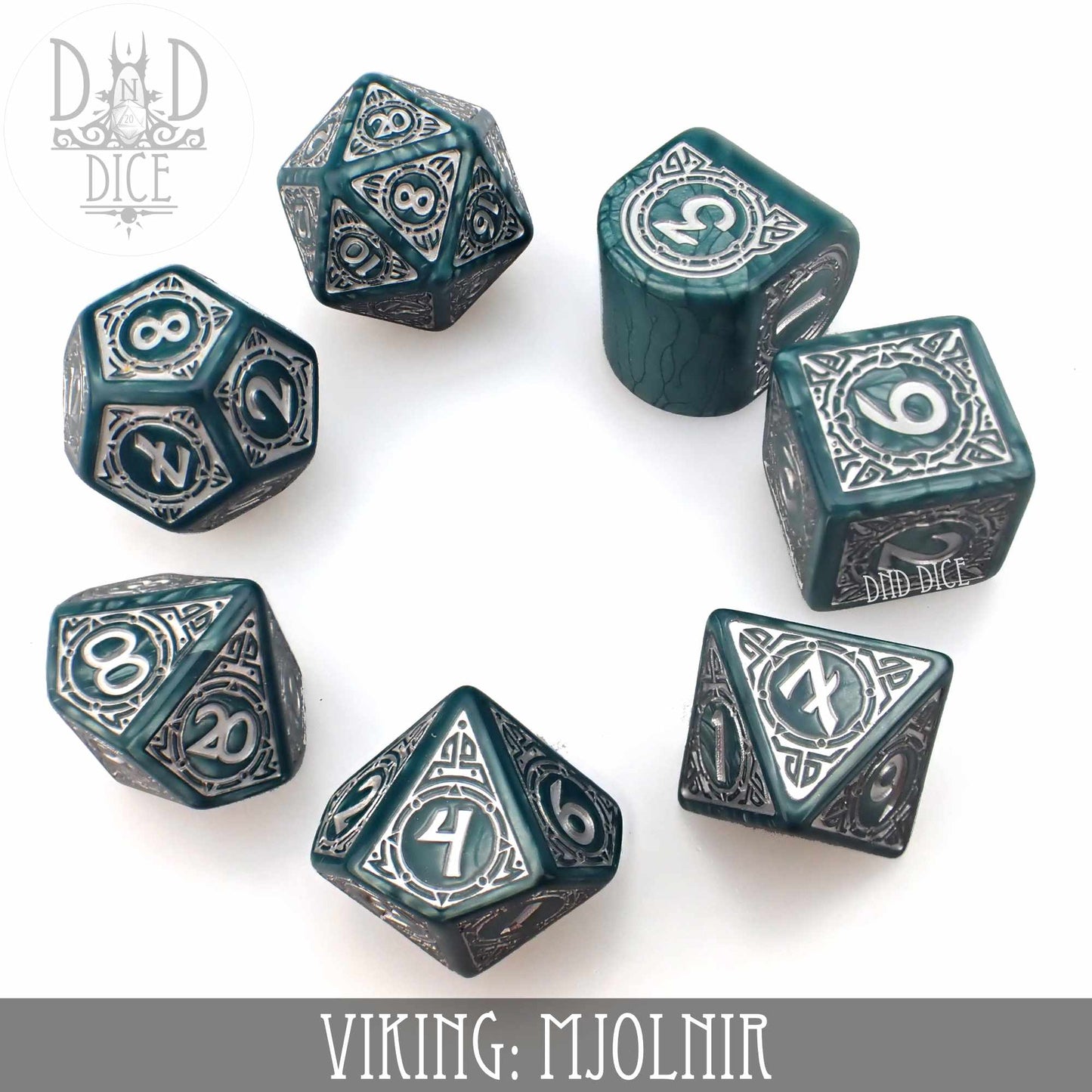 Viking Mjolnir Dice Set