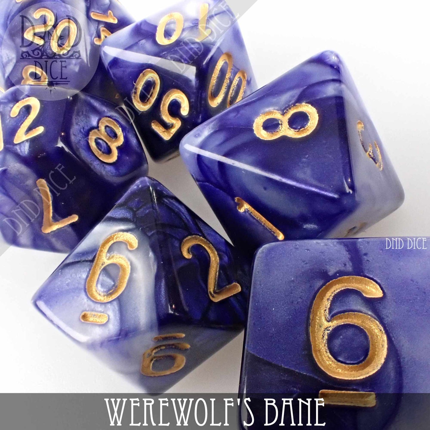 Werewolf's Bane Dice Set