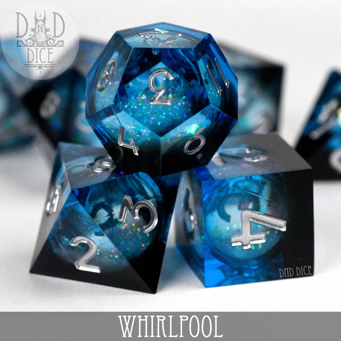 Whirlpool Liquid Core Dice Set