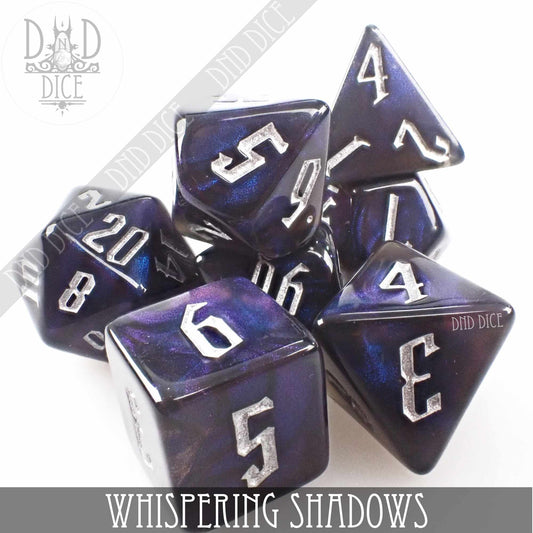 Whispering Shadows Dice Set