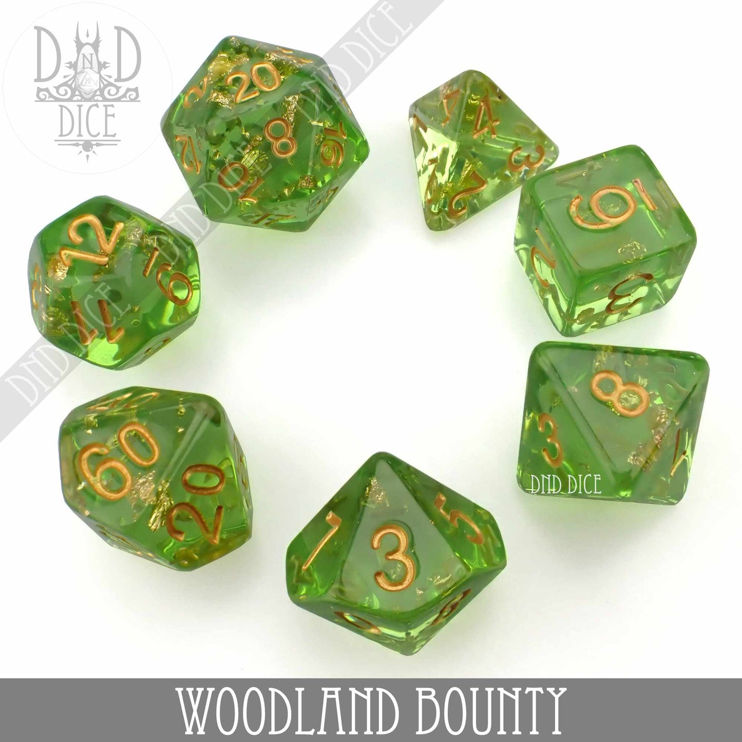 Woodland Bounty Dice Set