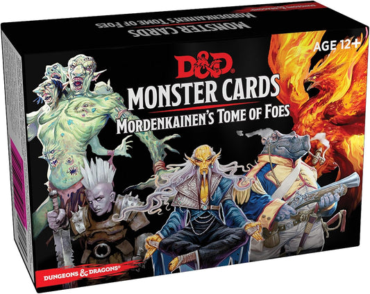 D&D: Monster Cards - Mordenkainen's Tome of Foes - Golden Apple Comics