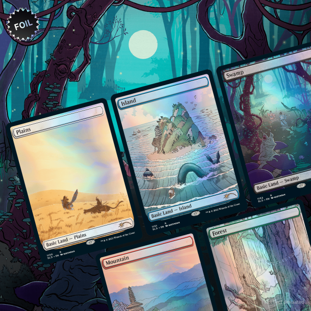 Magic: the Gathering - Secret Lair Special Guest - Kozyndan - The Lands Foil Edition