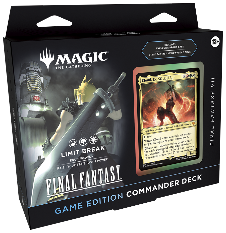 Magic: The Gathering - Final Fantasy VII - Commander Deck - Game Edition - Golden Apple Comics