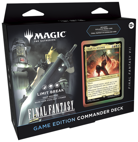 Magic: The Gathering - Final Fantasy VII - Commander Deck - Game Edition - Golden Apple Comics