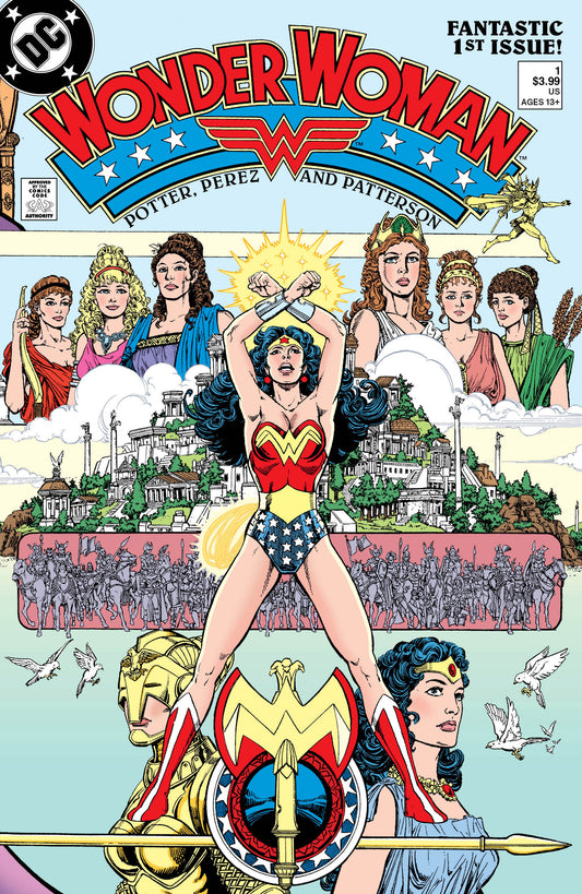 Wonder Woman (1987) #1 C Facsimile Edition George Perez Foil Variant (08/29/2023) Dc