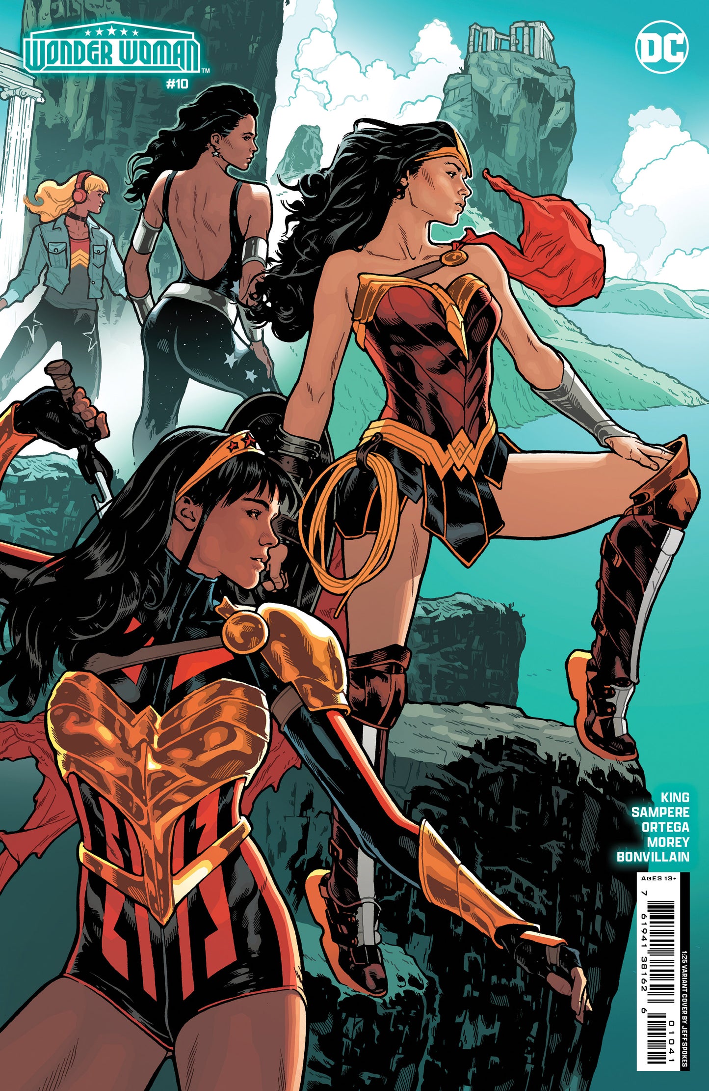 Wonder Woman #10 E 1:25 Jeff Spokes Variant (06/18/2024) Dc