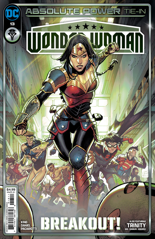 Wonder Woman #13 A Tony S Daniel Tom King (Absolute Power) (09/18/2024) Dc