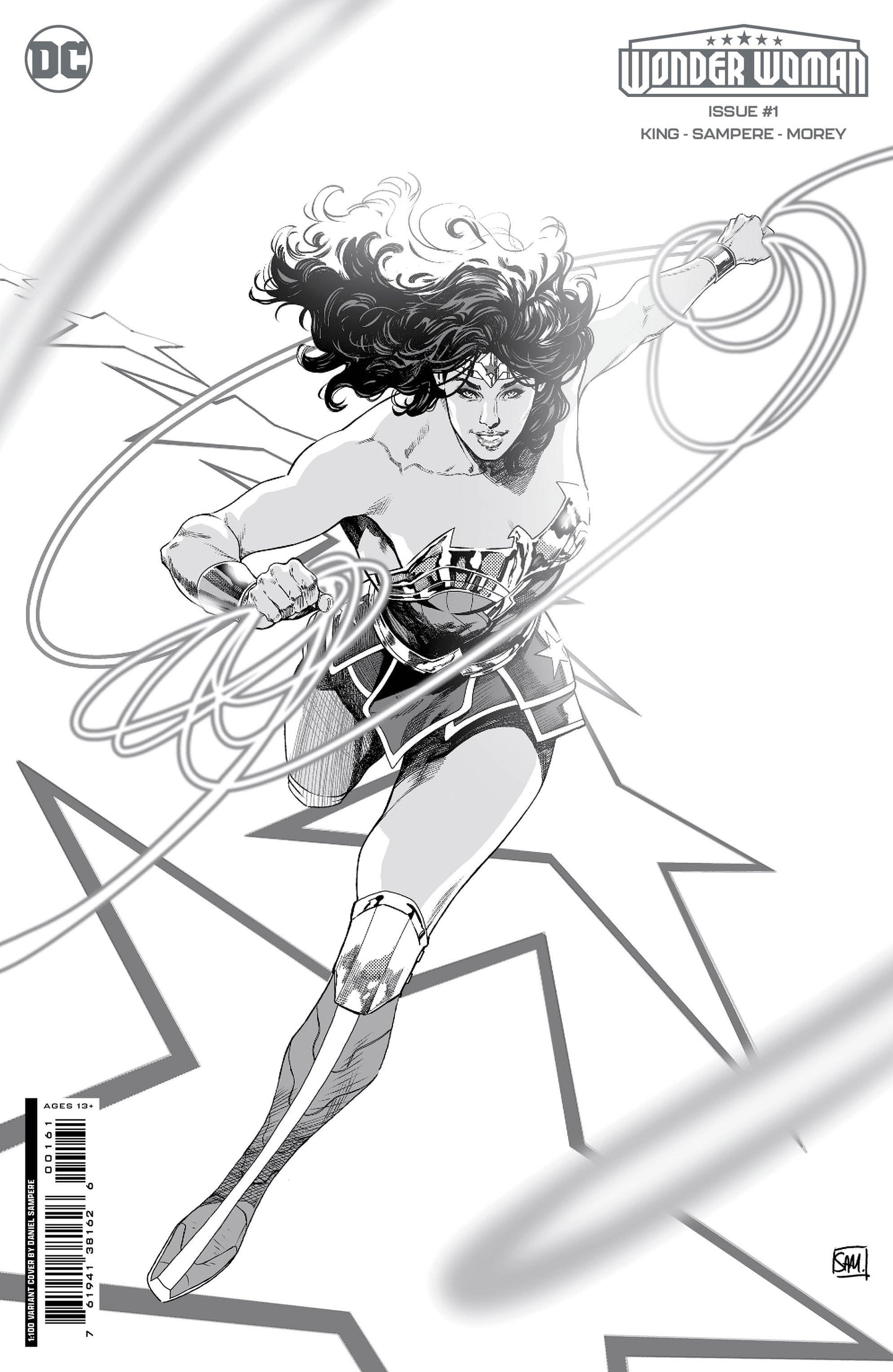 Wonder Woman #1 I 1:100 Daniel Sampere Variant (09/19/2023) Dc