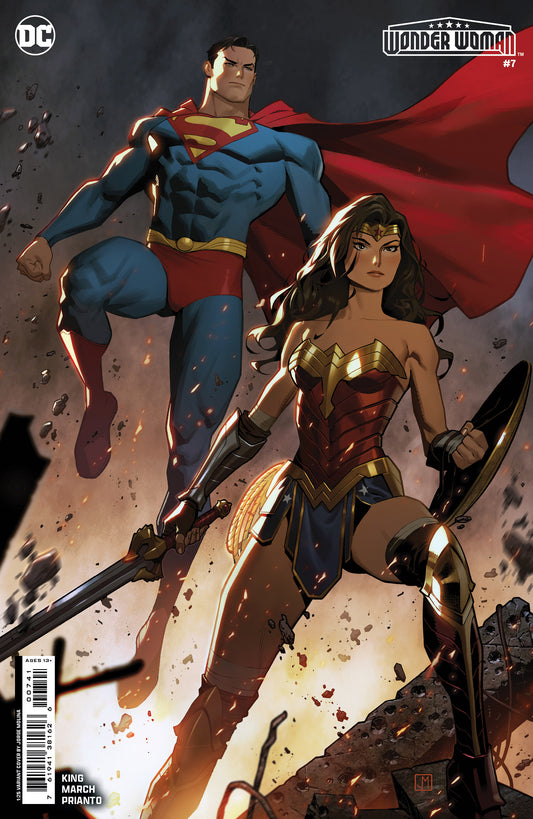 Wonder Woman #7 E 1:25 Jorge Molina Superman Variant (03/19/2024) Dc