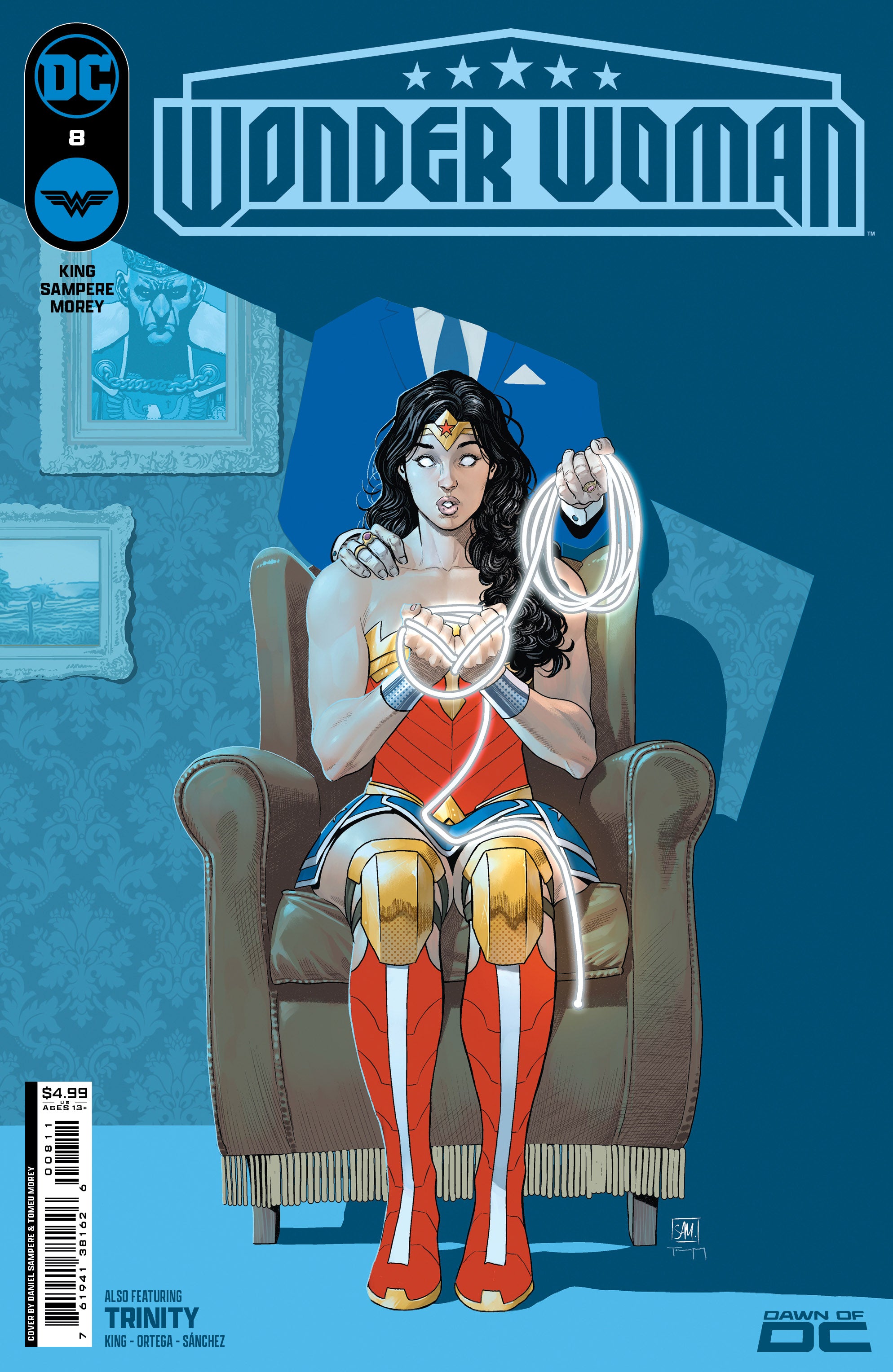 Wonder Woman #8 A Daniel Sampere Tom King GGA (04/16/2024) Dc – Golden ...