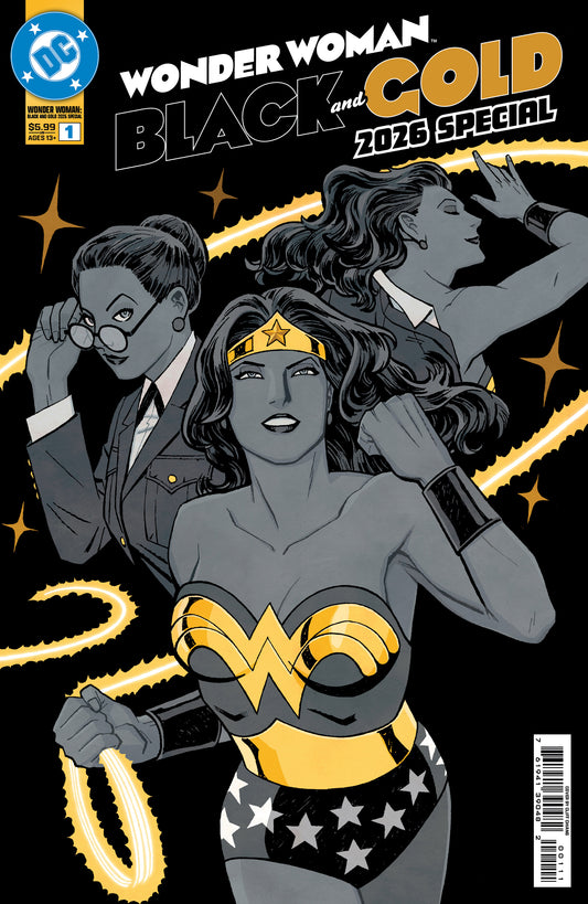 Wonder Woman Black & Gold 2026 Special #1 (One Shot) A Cliff Chiang (01/14/2026) Dc