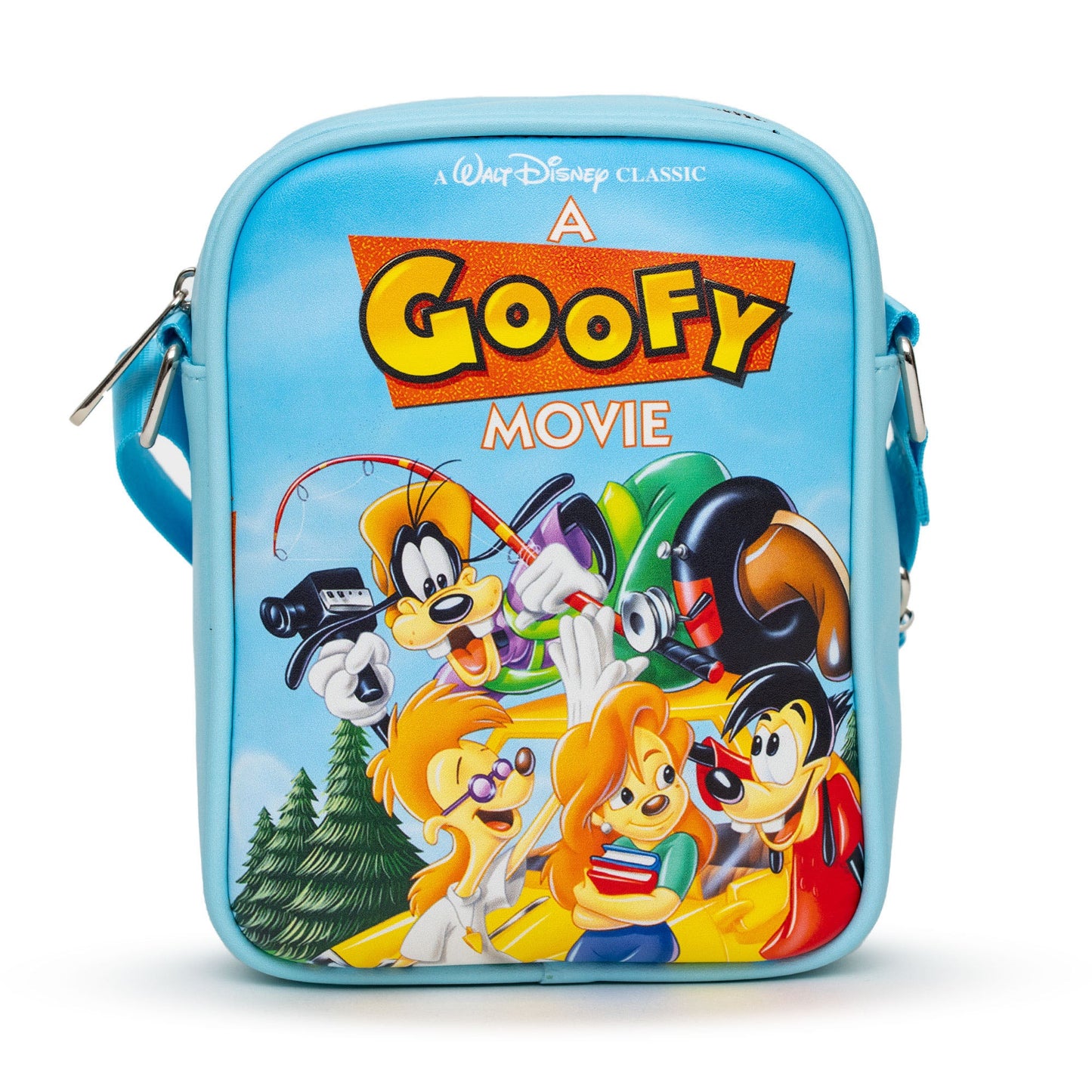 Disney Bag, Cross Body, A Goofy Movie VHS Movie Box Replica, Vegan Leather