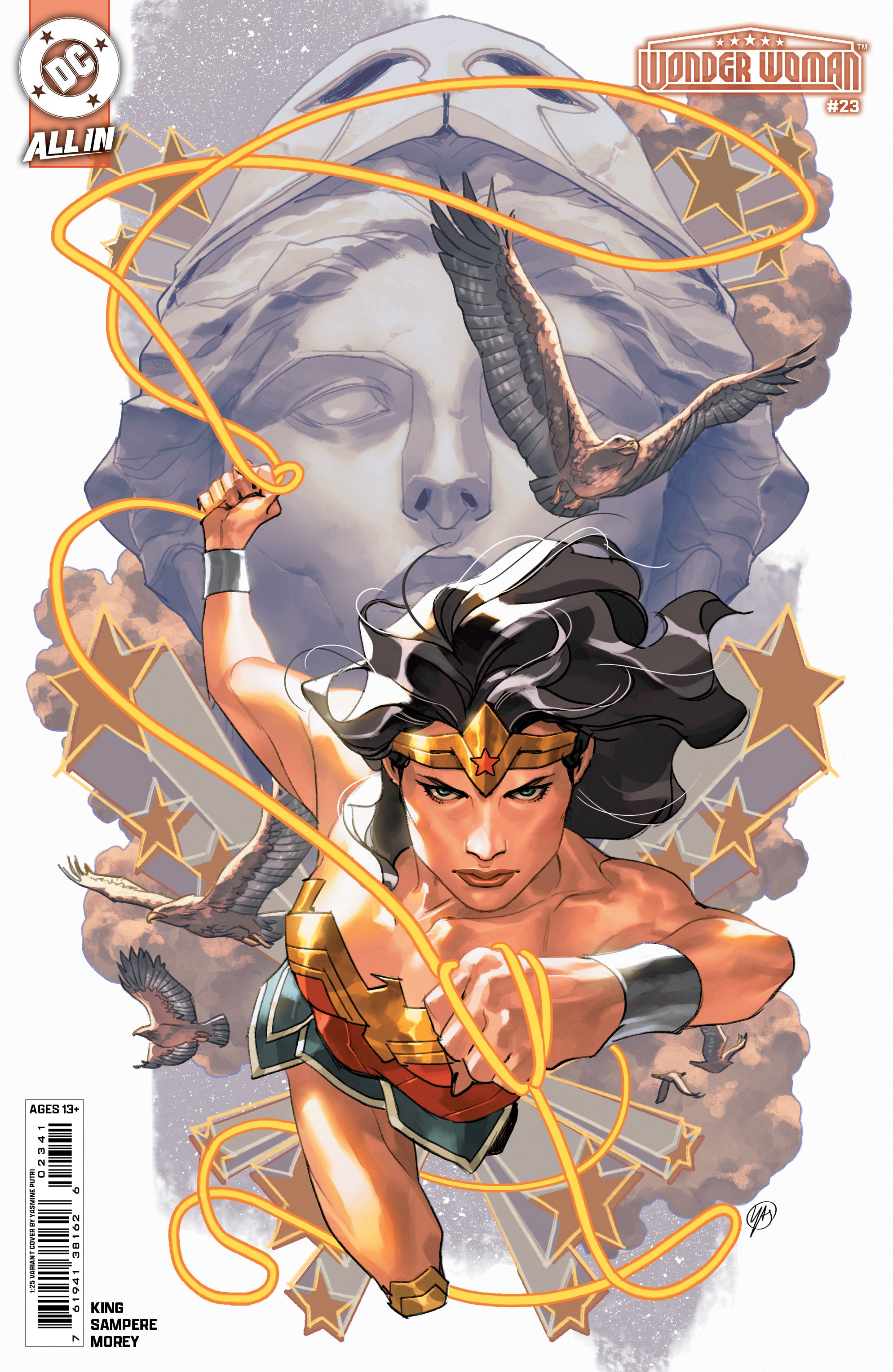Wonder Woman #23 E 1:25 Yasmine Putri Variant (07/16/2025) Dc