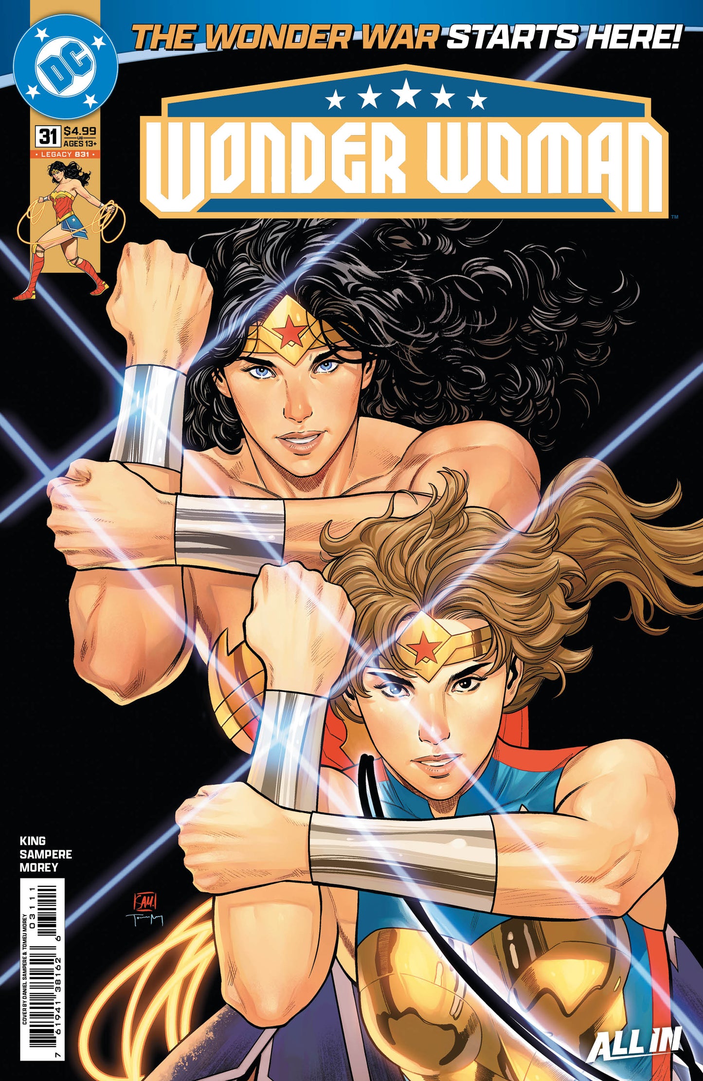 Wonder Woman #31 A Daniel Sampere (03/18/2026) Dc - Golden Apple Comics