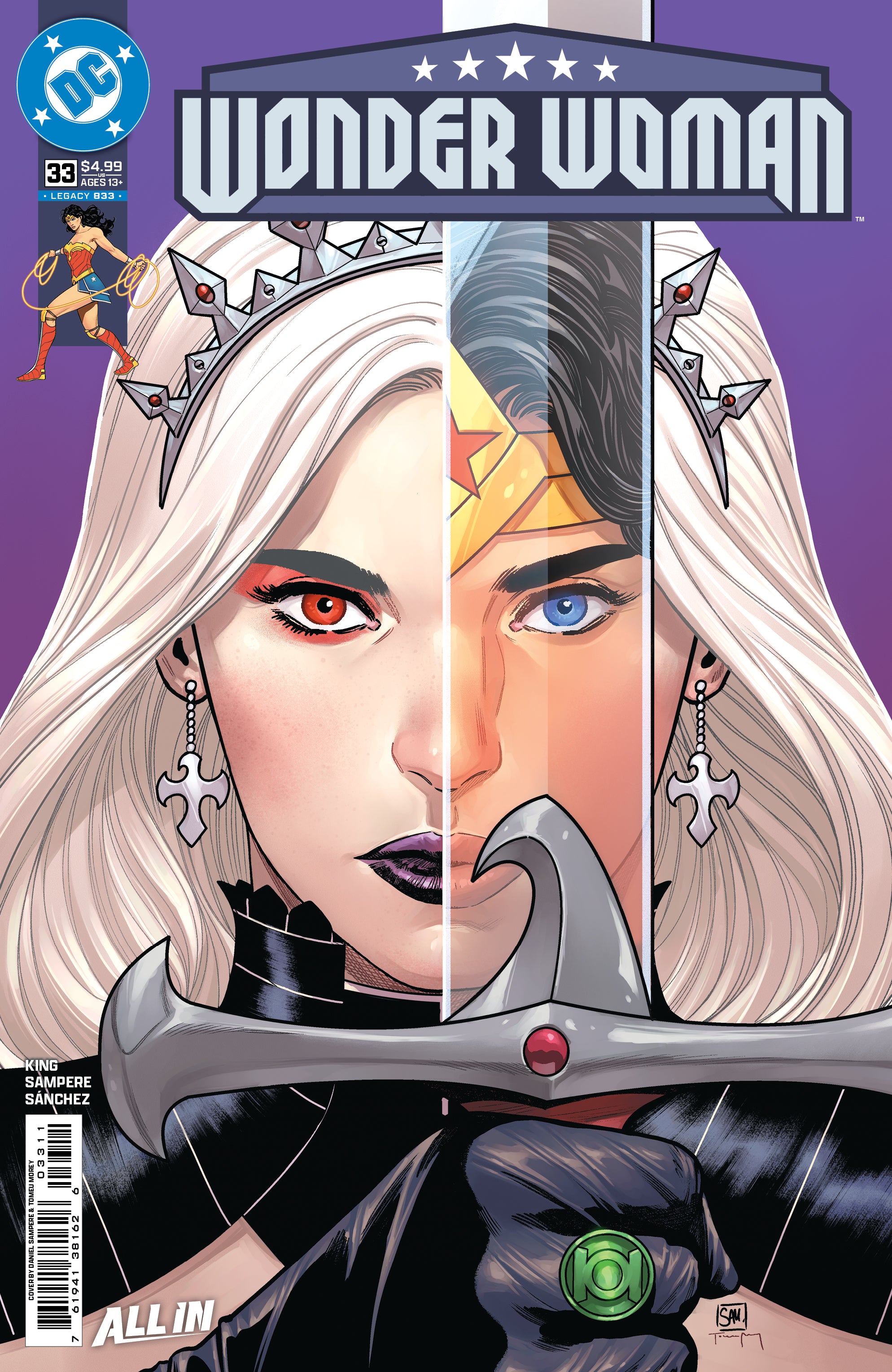 Wonder Woman #33 A Daniel Sampere (05/20/2026) Dc