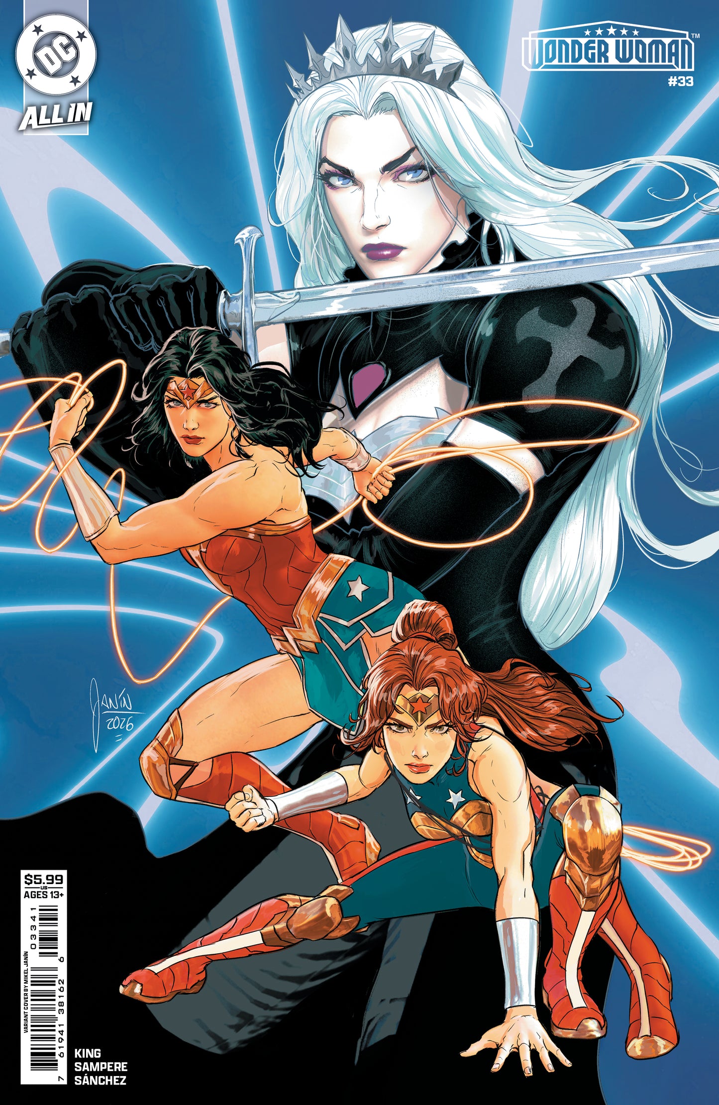 Wonder Woman #33 D Mikel Janin Variant (05/20/2026) Dc - Golden Apple Comics