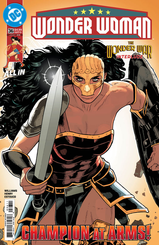Wonder Woman #36 A Jeff Spokes (08/19/2026) Dc