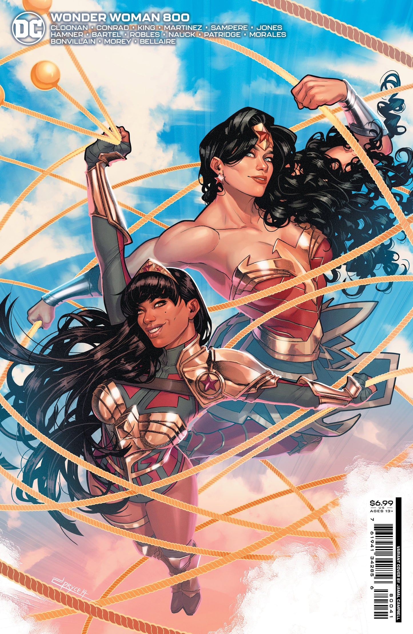 Wonder Woman #800 C Jamal Campbell Card Stock GGA Variant (06/20/2023) Dc